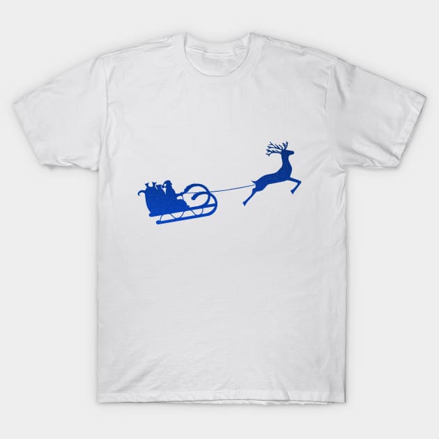 Santa on the Move! T-Shirt by PuakeClothing